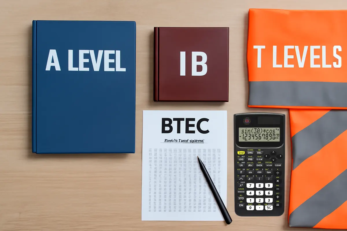 A-level vs IB vs BTEC vs T Levels