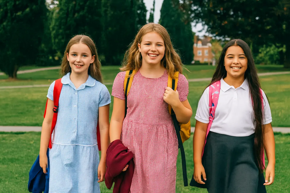 Girls Studying in the UK