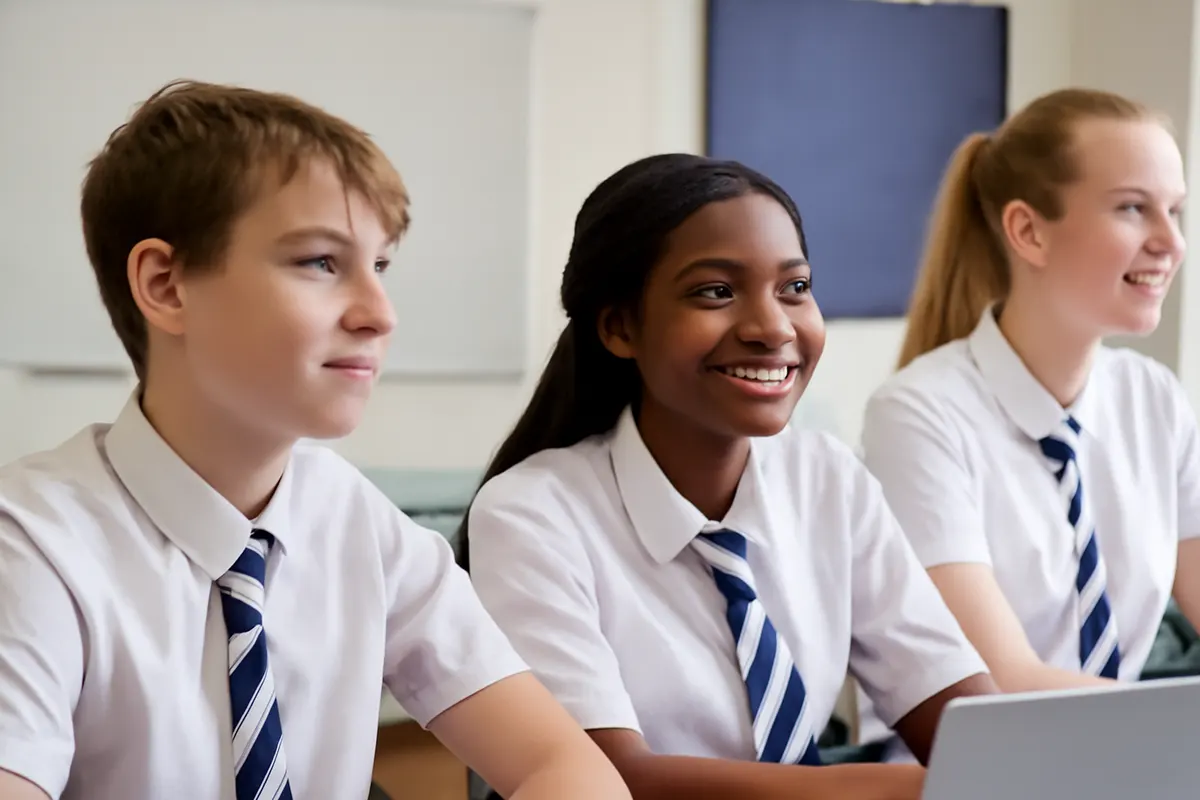 Students Engaged in Class